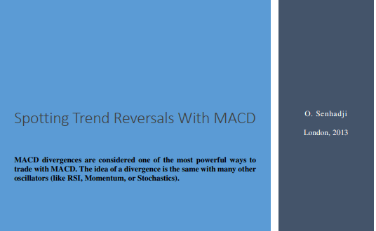 Spotting-trend-reversals-macd pdf
