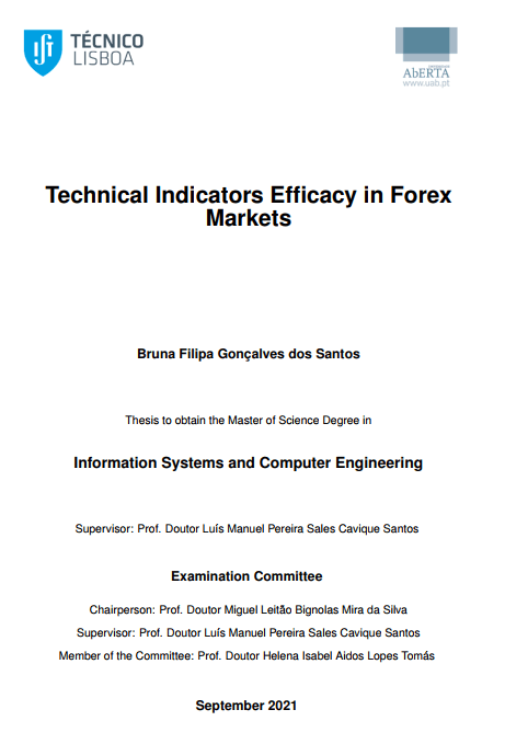 Technical Indicators Efficacy in Forex pdf